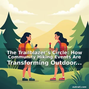 Artistic representation for The Trailblazer’s Circle: How Community Hiking Events Are Transforming Outdoor Engagement