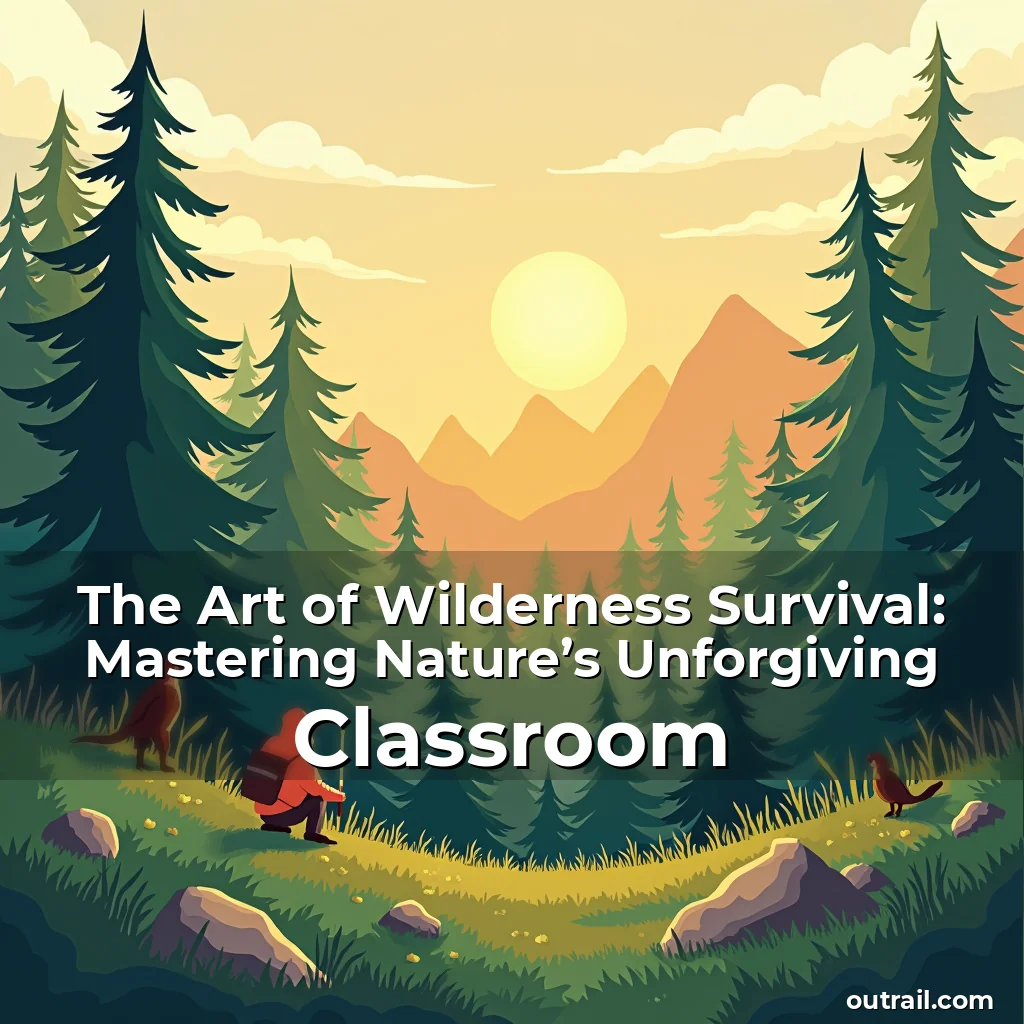Read more about the article The Art of Wilderness Survival: Mastering Nature’s Unforgiving Classroom